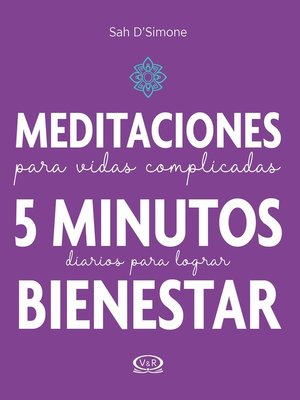 cover image of Meditaciones para vidas complicadas